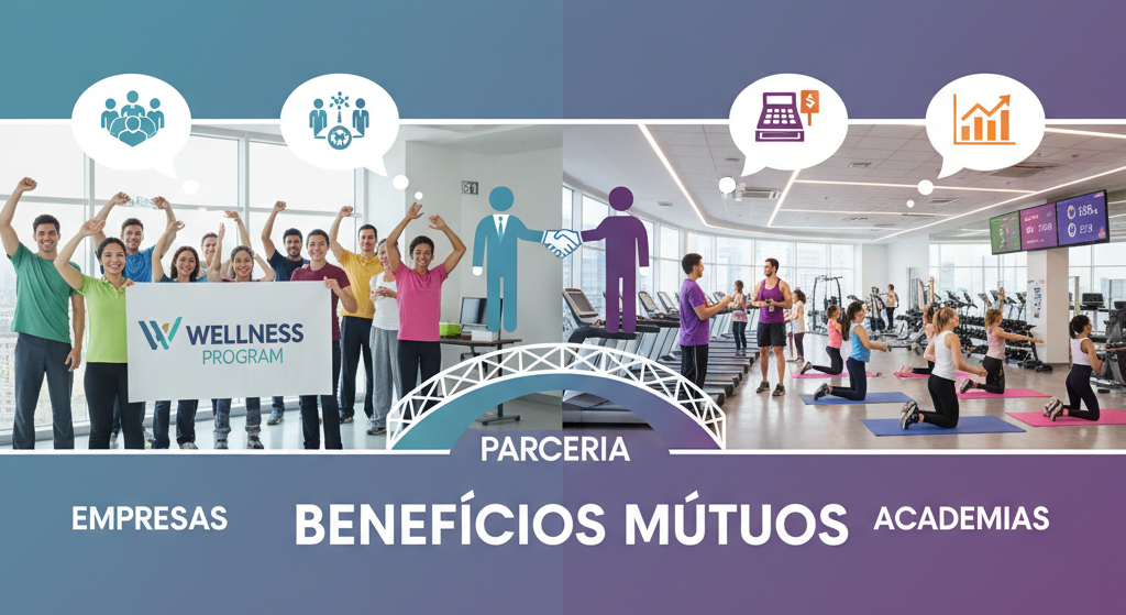 parcerias com academias