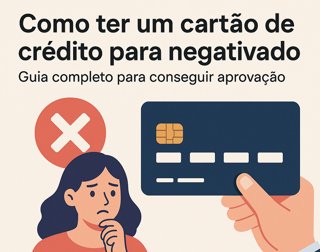 Cartão de crédito para negativado