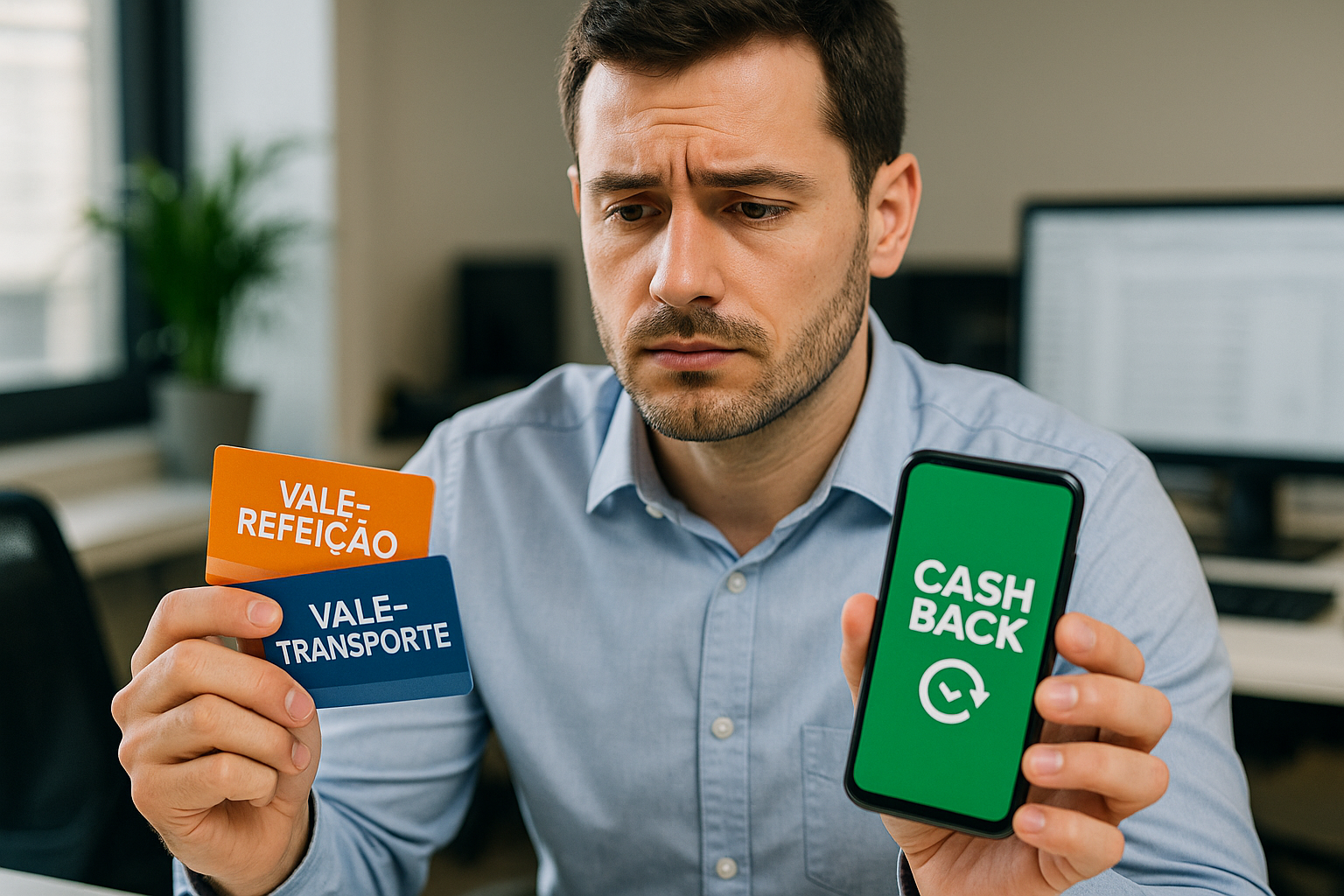 Benefícios corporativos vs cashback