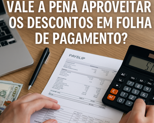 descontos em folha de pagamento