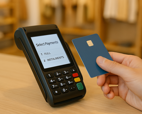 parcelar no cartão de crédito