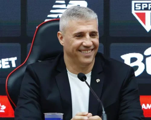 Crespo explica meta de 45 pontos no Brasileirão, comenta sobre Alisson e Marcos Antônio e pede ‘proteger o grupo’ enquanto reconstrói o São Paulo