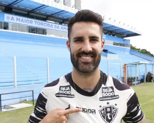 Ítalo, a esperança de gols do Paysandu para o Re-Pa do Parazão, camisa 9 com passado no Volta Redonda e histórico de marcar contra o Papão