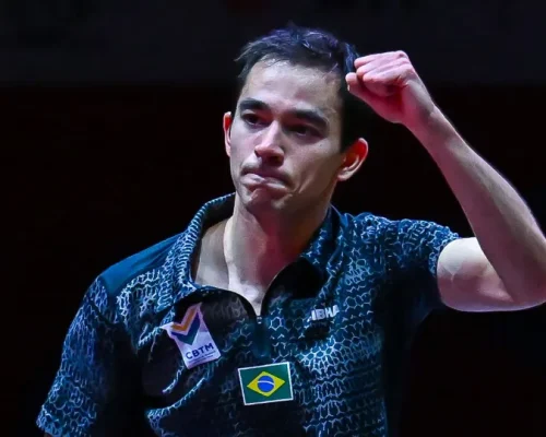 Hugo Calderano faz história: brasileiro é o novo número 2 do mundo no tênis de mesa e 1º sul-americano a atingir o feito