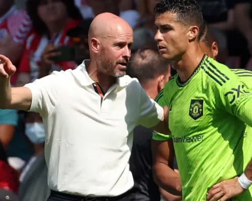 Revelado o Verdadeiro Motivo da Briga entre Erik Ten Hag e Cristiano Ronaldo, que Culminou na Saída do Craque do Manchester United