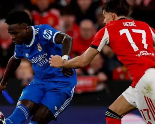 Benfica suspende cinco sócios por racismo contra Vini Jr, cancela Red Pass e abre processos que podem levar à expulsão, clube diz que não tolera discriminação