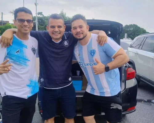 Re-Pa no Mangueirão, festa no estacionamento: torcedores de Remo e Paysandu se reúnem em resenha, respeito e confraternização antes da final do Parazão
