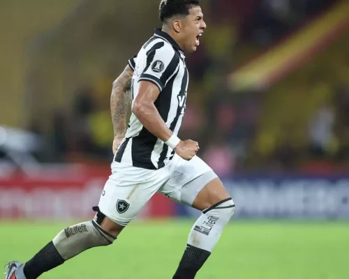 Botafogo busca vaga na fase de grupos da Libertadores após empate por 1 a 1 com Barcelona de Guayaquil, decisão será no Nilton Santos na terça