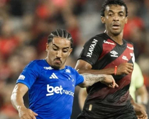 Cruzeiro em crise no Brasileirão, perde por 2 a 1 para Athletico-PR na Arena da Baixada e segue com três pontos na zona de rebaixamento