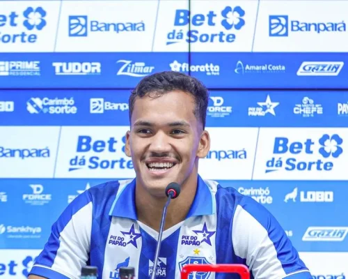Juninho é apresentado no Paysandu e projeta estreia na Série C