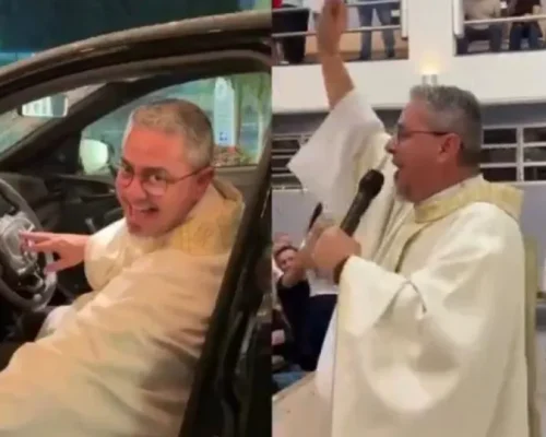 Padre de SC ganha carro em rifa que organizou e causa polêmica: sorteio será refeito