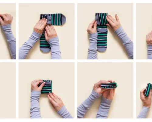 Truque de 5 Segundos Para Dobrar Meias: Diga Adeus ao Elástico Esticado e Olá à Durabilidade!