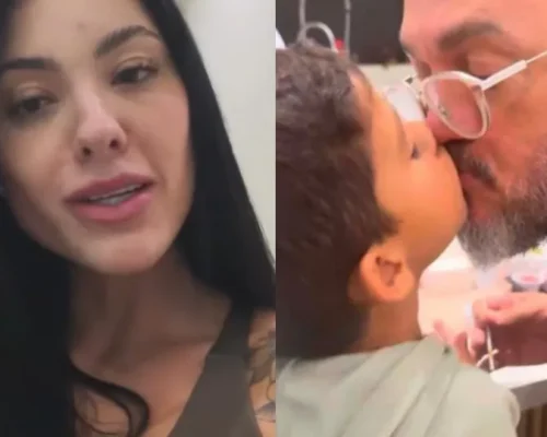 Rayane Rodrigues Reage a Selinho de Belo em Filho e Explica Chamado de ‘Papai Marcelo’ em Meio à Polêmica Viral