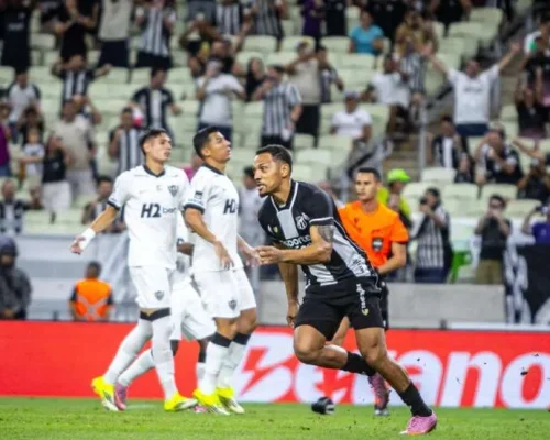 Atlético-MG diminui no fim contra o Ceará e Éverson garante vaga nos pênaltis