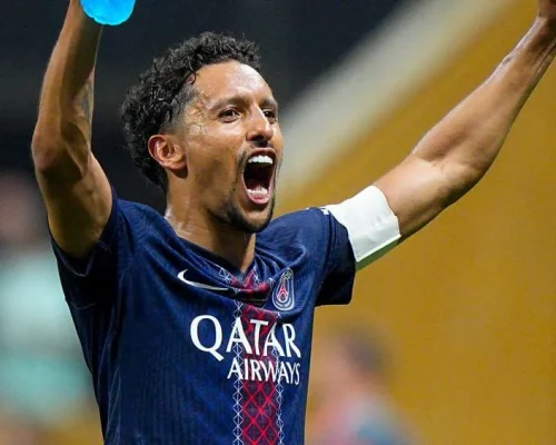 Marquinhos festeja título após início ruim do PSG: