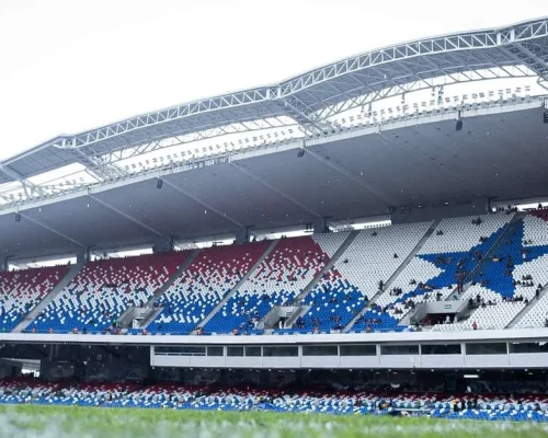 Mangueirão foi palco do primeiro jogo entre Brasil e Marrocos; saiba quando