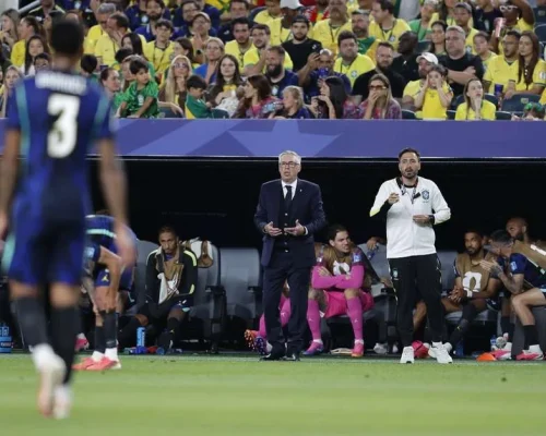 Ancelotti atualiza situação de Neymar e aguarda exames de Raphinha para duelo com a Escócia