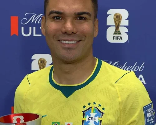 Casemiro é eleito Homem do Jogo na vitória do Brasil sobre o Japão