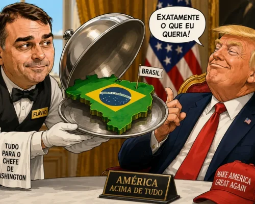 “O Brasil não cabe no quintal de ninguém, mas Flávio Bolsonaro cabe no quintal de qualquer um”, diz Paulo Nogueira Batista Júnior