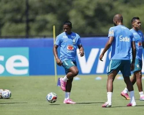 Brasil faz último treino antes de encarar Noruega pelas oitavas de final da Copa do Mundo