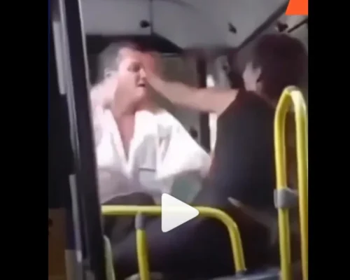 Motorista de ônibus e passageira brigam com mordidas e socos no Rio (vídeo)
