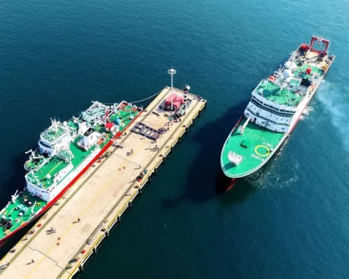 Navio de pesquisa abrangente chinês KEXUE retorna a Qingdao após expedição no Pacífico Ocidental