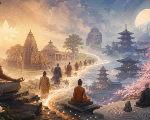 De dhyāna ao Zen: a viagem milenar de uma palavra que nasceu na Índia e atravessou a Ásia