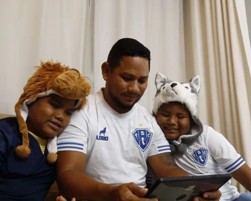 Dia dos Pais: torcedor do Paysandu vive