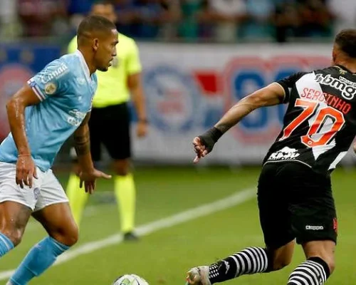 Com quatro gols anulados, Bahia e Vasco não saem do zero no Brasileirão