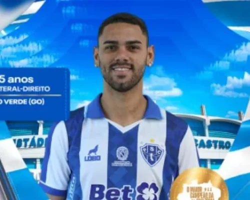 Paysandu oficializa a contratação do lateral-direito Eduardo Ribeiro até o fim da Série C