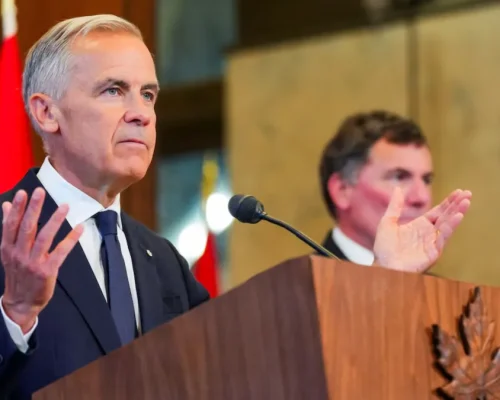 Canadá vai impor tarifas retaliatórias sobre aço, eletrônicos e outros produtos dos EUA, diz Carney